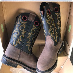 JOHN DEERE Slip Resistant Steel toe men's boot 13M